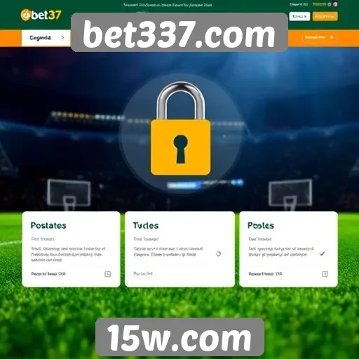 Recursos de segurança do site de apostas bet337.com